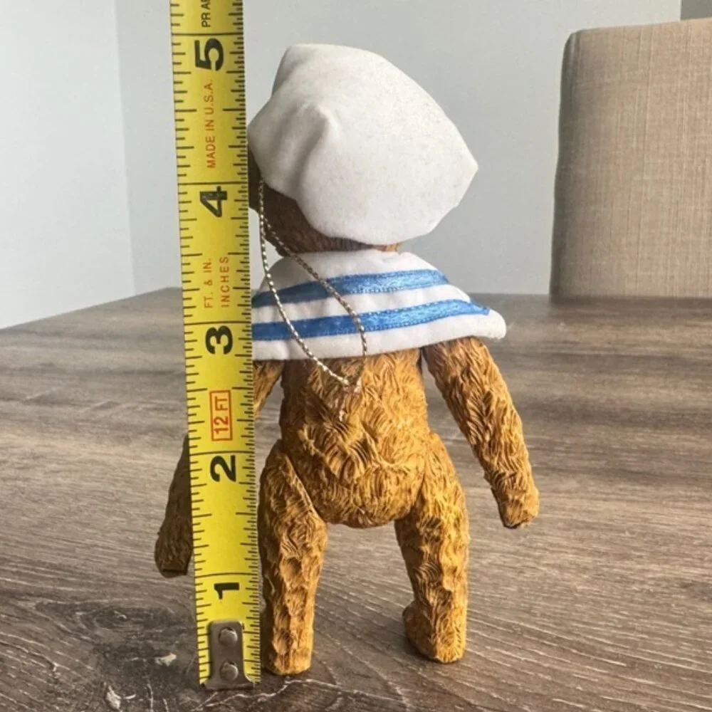 Teddy Bear Ornament Articulating Sailor Bear